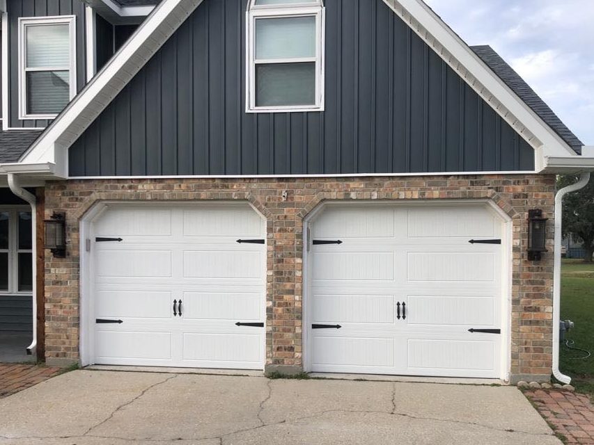 correct sized springs used for garage door spring replacement