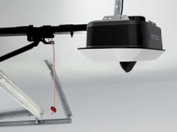Belt-drive garage door opener repair