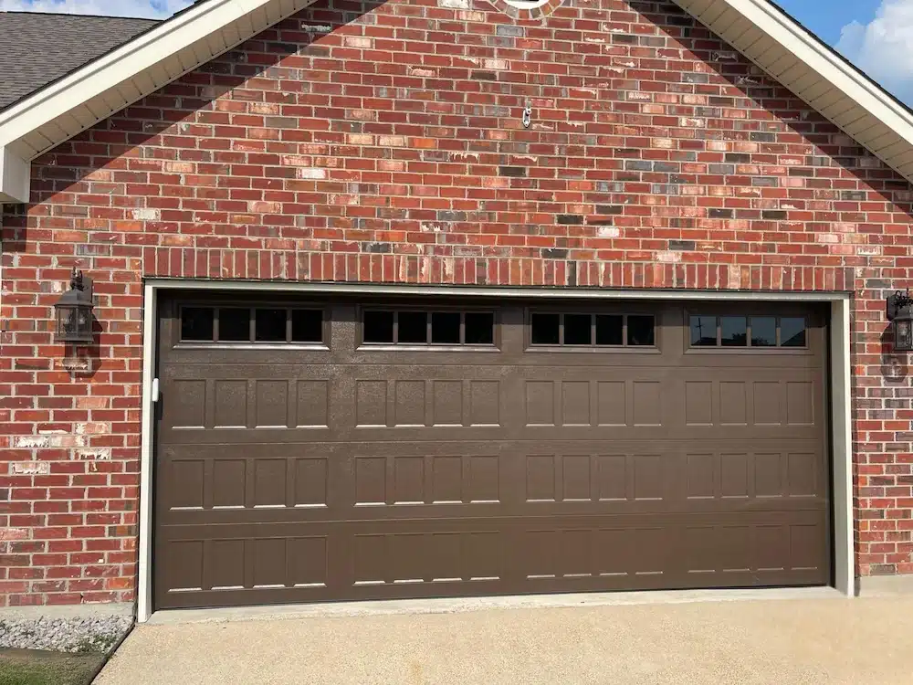 Traditional steel garage door replacement in Boutte LA