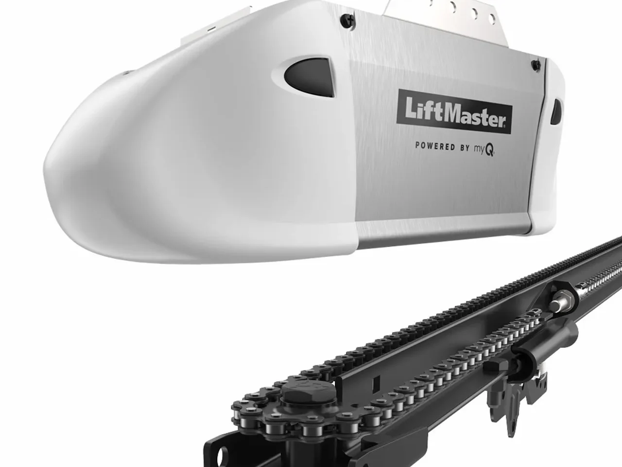 Chain-drive garage door opener repair