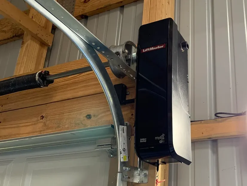 Wall-mount jackshaft opener repair